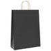 Pungi de hârtie 250 buc cu mânere negre 32x12x42 cm - WALTI WALTI