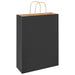 Pungi de hârtie 250 buc cu mânere negre 32x12x42 cm - WALTI WALTI