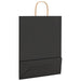 Pungi de hârtie 250 buc cu mânere negre 32x12x42 cm - WALTI WALTI