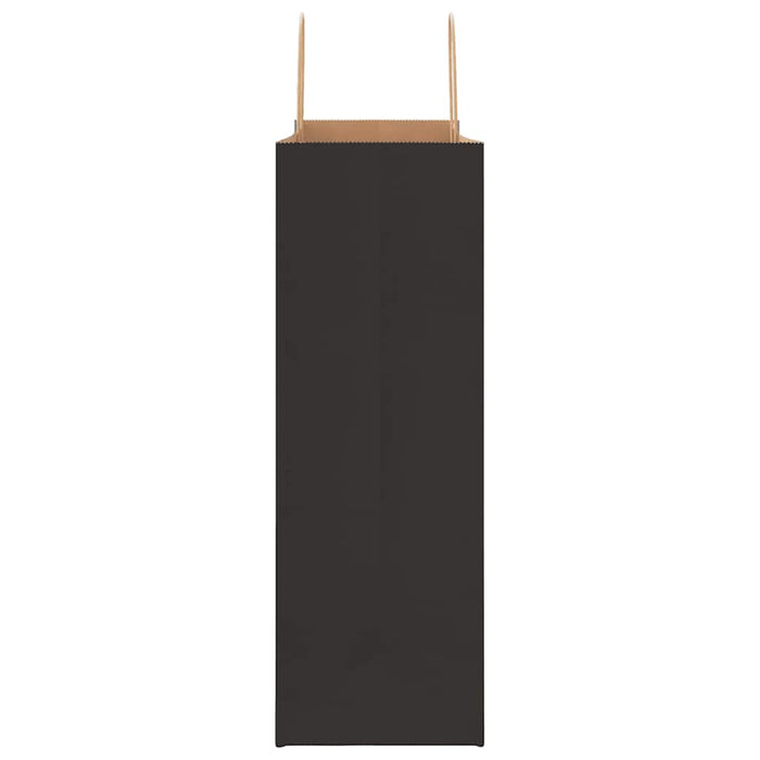Pungi de hârtie 250 buc cu mânere negre 45x17x48 cm WALTI