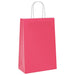 Pungi de hârtie 50 buc cu mânere roz 21x11x31 cm - WALTI WALTI