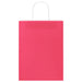 Saci de hârtie 50 buc cu mânere roz 26x12x35 cm - WALTI WALTI