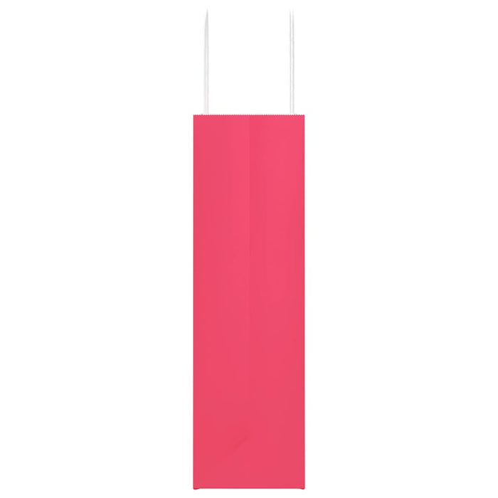Pungi de hârtie 250 buc cu mânere roz 21x11x36 cm - WALTI WALTI