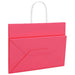 Pungi de hârtie 250 buc cu mânere roz 32x17x25 cm - WALTI WALTI