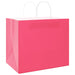 Pungi de hârtie 250 buc cu mânere roz 32x22x28 cm - WALTI WALTI