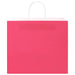 Pungi de hârtie 250 buc cu mânere roz 32x22x28 cm - WALTI WALTI