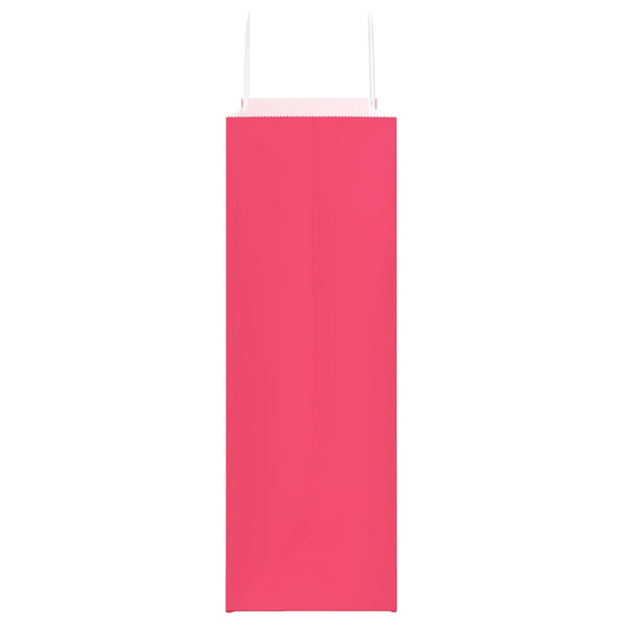 Pungi de hârtie 250 buc cu mânere roz 45x17x48 cm - WALTI WALTI