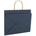 Pungi de hârtie 250 buc cu mânere Albastre 32x22x24 cm - WALTI WALTI