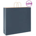 Saci de hârtie 250 buc cu mânere Albastru 54x15x49 cm - WALTI WALTI