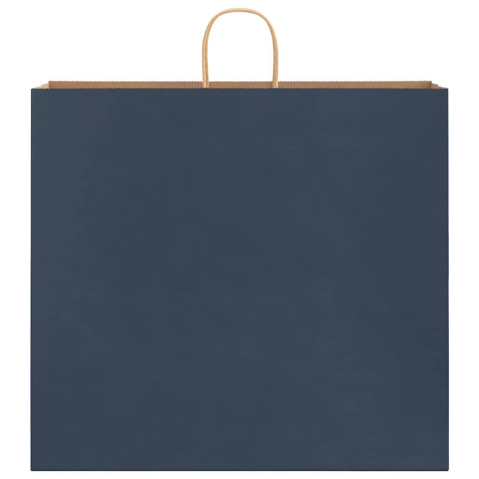Saci de hârtie 250 buc cu mânere Albastru 54x15x49 cm - WALTI WALTI
