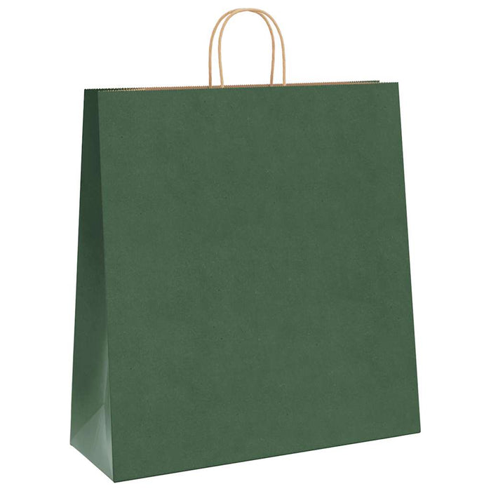 Saci de hârtie 250 buc cu mânere verde 45x17x48 cm WALTI