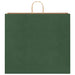 Pungi de hârtie 250 buc cu mânere verde 54x15x49 cm - WALTI WALTI