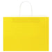 Pungi de hârtie 50 buc cu mânere galbene 32x17x25 cm - WALTI WALTI