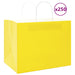 Pungi de hârtie 250 buc cu mânere galbene 32x22x24 cm - WALTI WALTI