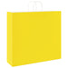 Pungi de hârtie 250 buc cu mânere galbene 54x15x49 cm - WALTI WALTI