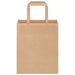 Pungi de hârtie 50 buc cu mânere maro 18x8x22 cm - WALTI WALTI