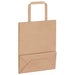 Pungi de hârtie 50 buc cu mânere maro 18x8x22 cm - WALTI WALTI