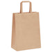 Pungi de hârtie 50 buc cu mânere maro 21x11x28 cm - WALTI WALTI