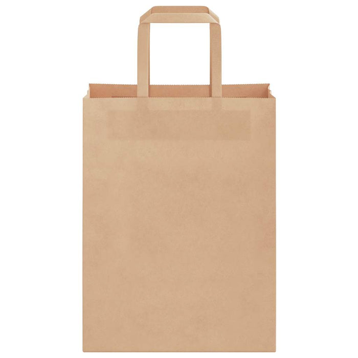 Pungi de hârtie 50 buc cu mânere maro 21x11x28 cm - WALTI WALTI