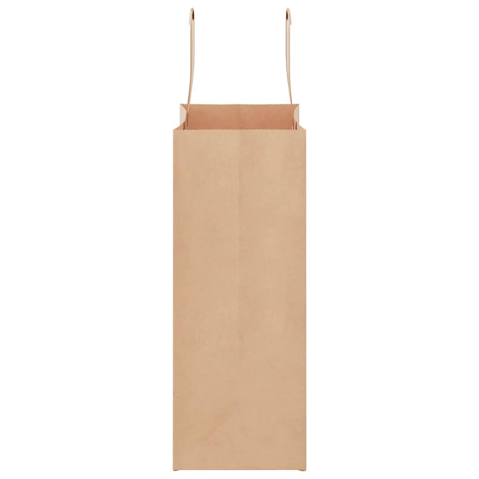 Pungi de hârtie 50 buc cu mânere maro 21x11x28 cm - WALTI WALTI