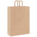 Pungi de hârtie 50 buc cu mânere maro 32x12x42 cm - WALTI WALTI