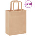 Pungi de hârtie 250 buc cu mânere maro 18x8x22 cm - WALTI WALTI
