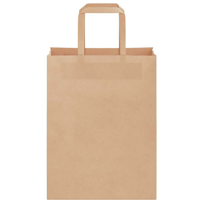 Pungi de hârtie 250 buc cu mânere maro 21x11x28 cm - WALTI WALTI