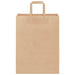 Pungi de hârtie 250 buc cu mânere maro 26x12x35 cm - WALTI WALTI