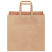 Pungi de hârtie 250 buc cu mânere maro 26x17x25 cm - WALTI WALTI