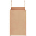 Pungi de hârtie 250 buc cu mânere maro 26x17x25 cm - WALTI WALTI