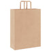 Pungi de hârtie 250 buc cu mânere maro 32x12x42 cm - WALTI WALTI