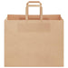 Pungi de hârtie 250 buc cu mânere maro 32x22x24 cm - WALTI WALTI