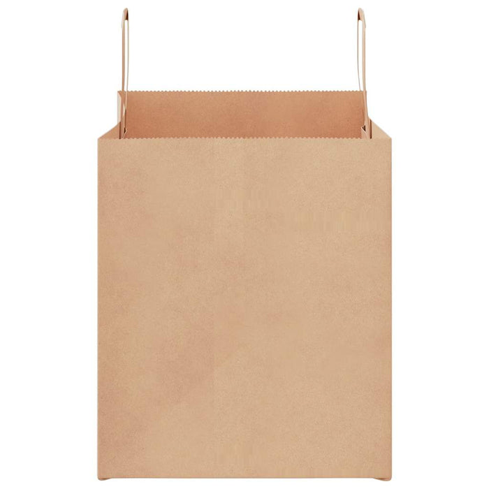 Pungi de hârtie 250 buc cu mânere maro 32x22x24 cm - WALTI WALTI