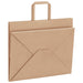 Pungi de hârtie 250 buc cu mânere maro 32x22x24 cm - WALTI WALTI