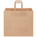 Pungi de hârtie 250 buc cu mânere maro 32x22x28 cm - WALTI WALTI