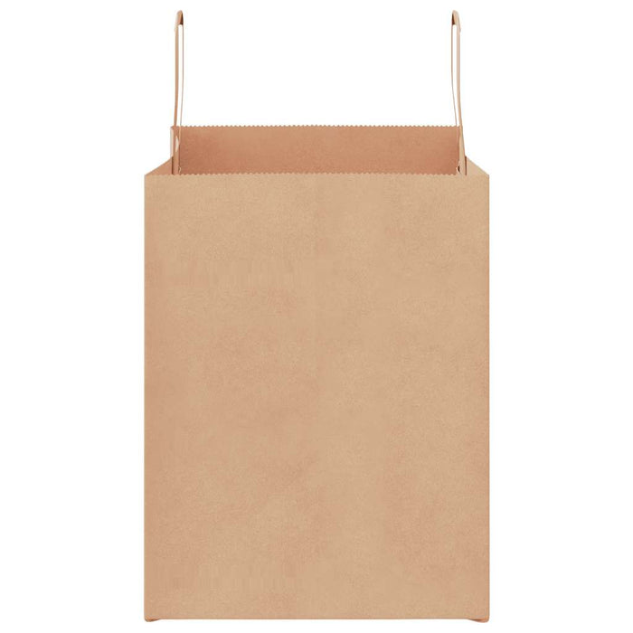 Pungi de hârtie 250 buc cu mânere maro 32x22x28 cm - WALTI WALTI