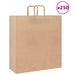 Pungi de hârtie 250 buc cu mânere maro 45x17x48 cm - WALTI WALTI