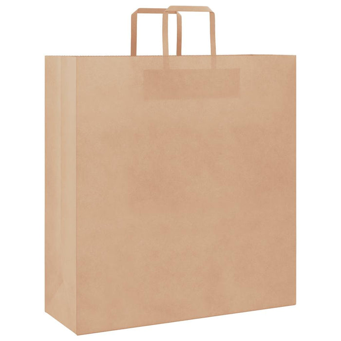 Pungi de hârtie 250 buc cu mânere maro 45x17x48 cm - WALTI WALTI
