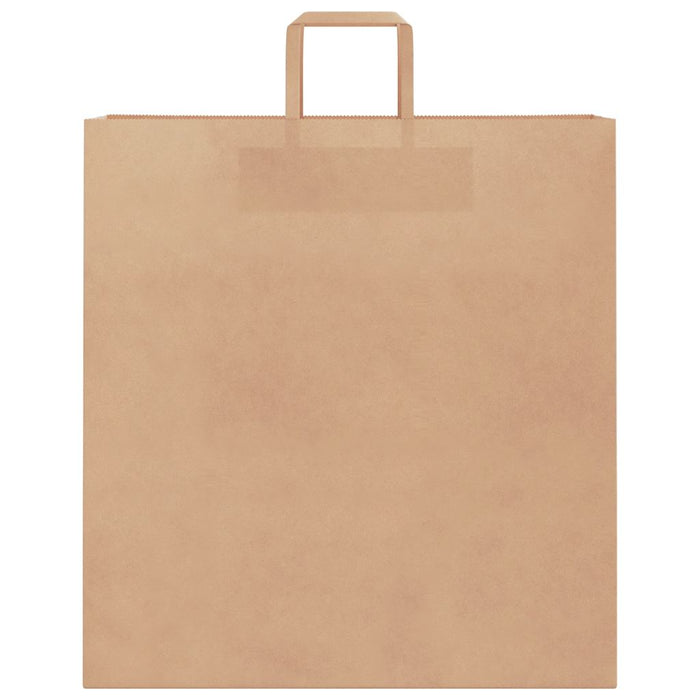 Pungi de hârtie 250 buc cu mânere maro 45x17x48 cm - WALTI WALTI