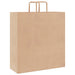 Pungi de hârtie 250 buc cu mânere maro 45x17x48 cm - WALTI WALTI