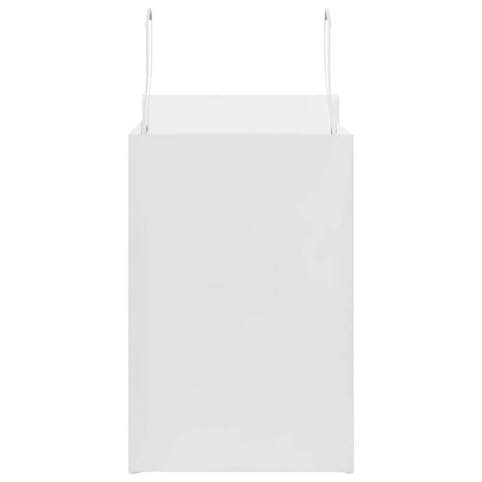 Pungi de hârtie 50 buc cu mânere albe 26x17x25 cm - WALTI WALTI