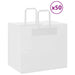 Pungi de hârtie 50 buc cu mânere albe 32x22x28 cm - WALTI WALTI