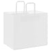 Pungi de hârtie 50 buc cu mânere albe 32x22x28 cm - WALTI WALTI