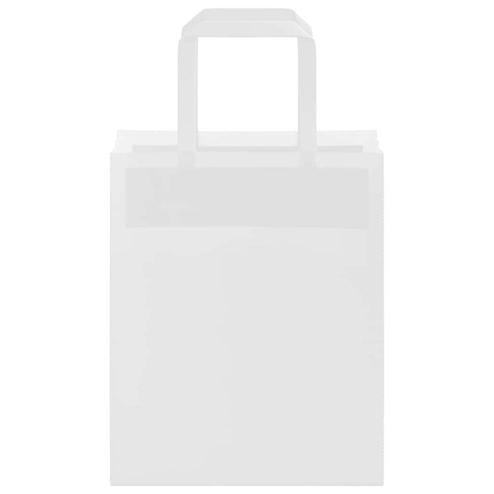 Pungi de hârtie 250 buc cu mânere albe 18x8x22 cm - WALTI WALTI