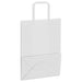 Pungi de hârtie 250 buc cu mânere albe 21x11x28 cm - WALTI WALTI