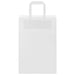Pungi de hârtie 250 buc cu mânere albe 21x11x31 cm - WALTI WALTI