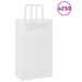 Pungi de hârtie 250 buc cu mânere albe 21x11x36 cm - WALTI WALTI