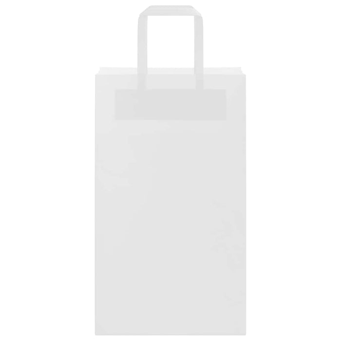 Pungi de hârtie 250 buc cu mânere albe 21x11x36 cm - WALTI WALTI
