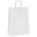 Pungi de hârtie 250 buc cu mânere albe 26x12x35 cm - WALTI WALTI