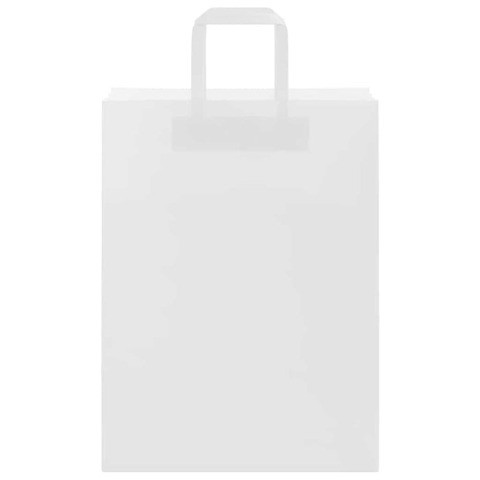 Pungi de hârtie 250 buc cu mânere albe 26x12x35 cm - WALTI WALTI